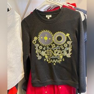 Kenzo Paris Women Gear Crewneck Sweatshirt size XS